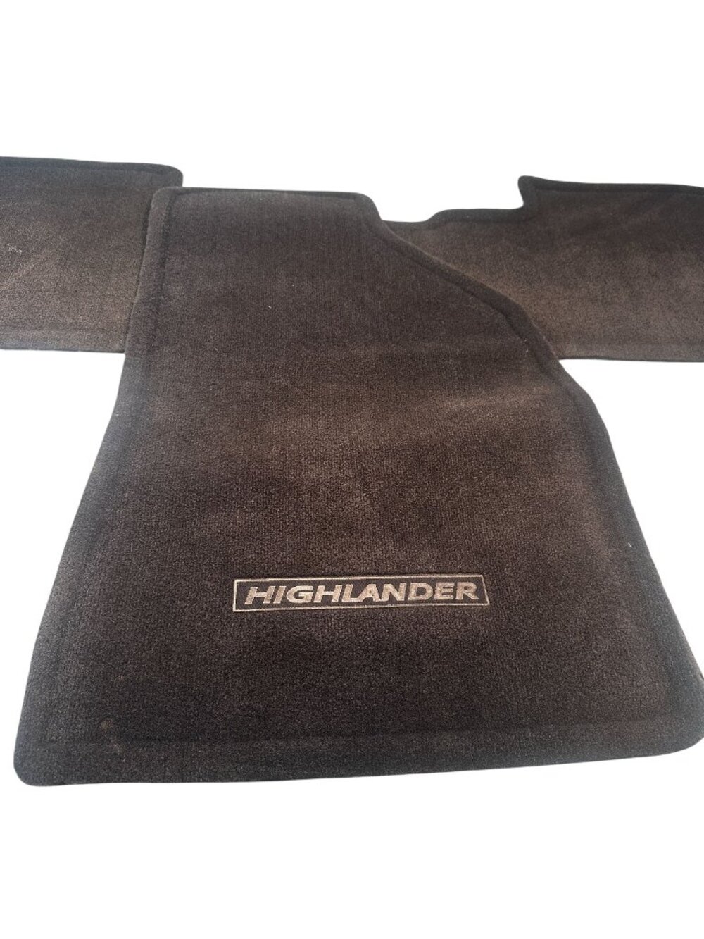 Toyota Highlander Car Mats OEM Embroidered 2014-2019 Carpet Floor Set 3 READ